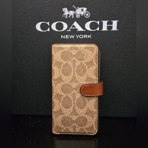 Coach BNIB Samsung S25 Phone Case